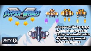 Super Wings – Planes Shooter Unity video preview