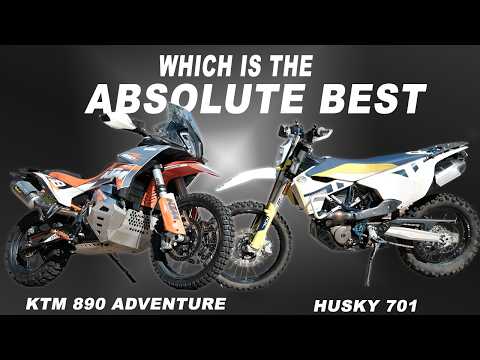 ULTIMATE OFFROAD BIKE: KTM 890 ADVENTURE OR THE HUSKY 701 ENDURO