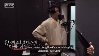 Jungkook’s adlibs on BTS In The Soop