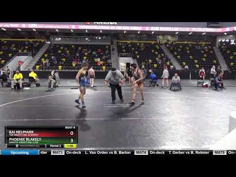 High School Boys 126 Phoenix Blakely Dakota Wrestling Club Vs Kai Neumark The Wrestling Academy