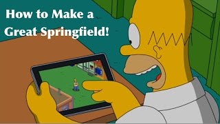The Simpsons Tapped Out: How to Make a Great Town