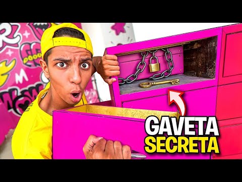 ENCONTREI UMA GAVETA SECRETA NO QUARTO DA MINHA NAMORADA *Descobri tudo