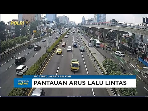 NTMC POLRI - PANTAUAN ARUS LALU LINTAS SIANG 22/08/25