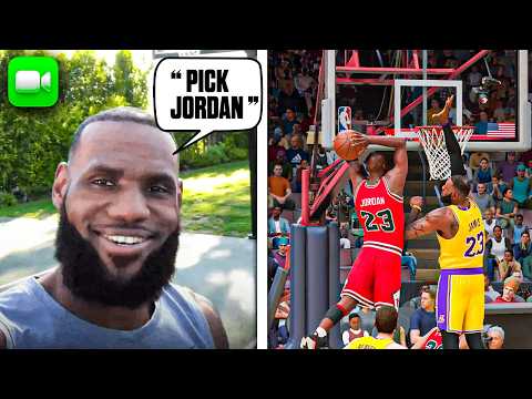 NBA Players Pick My Team Until I Go 82-0!