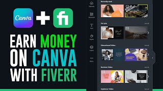 How To Earn Money On Canva Using Fiverr | Tutorial (2024)