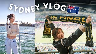 flying to Sydney alone to watch my FIRST World Cup Live | Australia VLOG ~ Emi