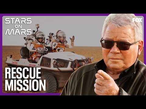 William Shatner Crash Lands On Mars | Stars On Mars