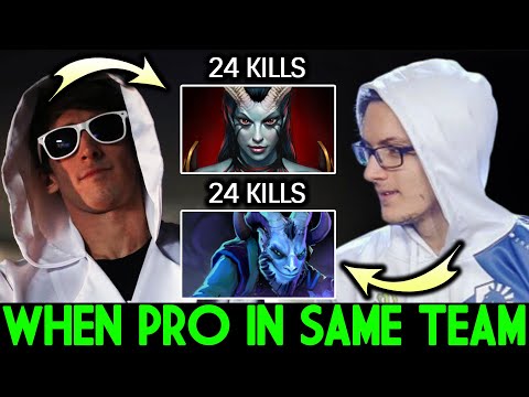 MIRACLE & DENDI Picked Signature Heroes Destroy Pub Game 7.26 Dota 2