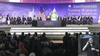 President Obama at the National Museum of African American History and Culture