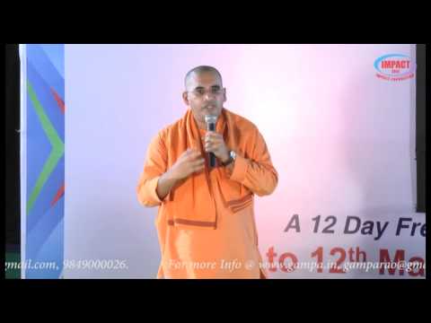 Yoga-Yagna|Swami Bodhamyananda|TELUGU IMPACT Hyd 2013-Part1