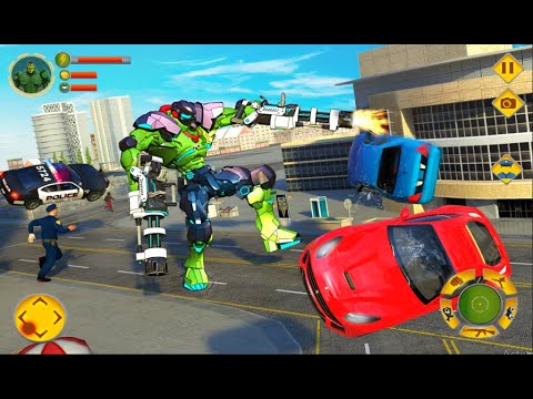 Incredible Monster Robot Hero Crime Shooting Game : 2021 Android Gameplay