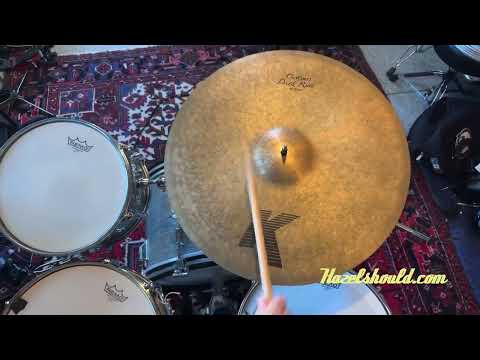 Zildjian K CUSTOM DARK Ride 20” 2266 g CRASHABLE Versatile! Semi-Dry! Don’t Pay $530 for a guess! image 7