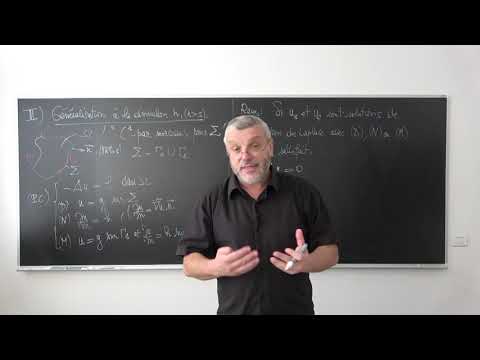 ANUMEDP Cours 5 - Équation de Laplace en dimension n et Théorème du Maximum