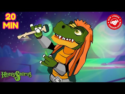 20 Minuten Rockspaß mit Heavysaurus 🦖🎸 – Lustige Kinderlieder für kleine Rockstars! 🎤