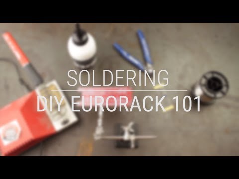 DIY Eurorack 101C - Let's Learn: How to Solder