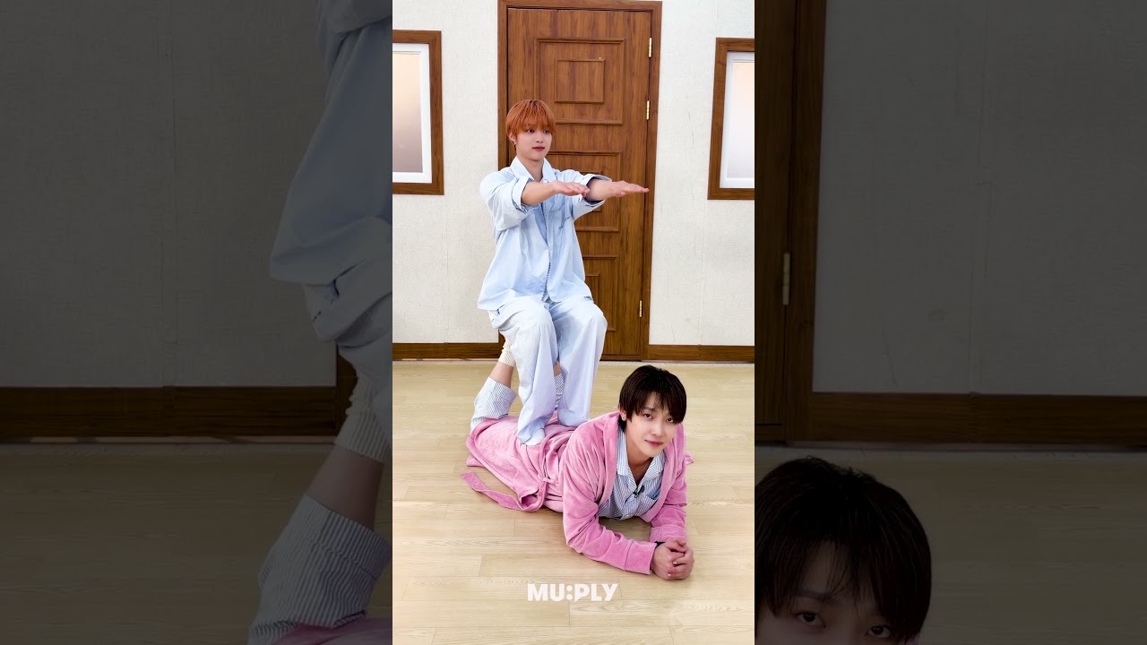 pov: 늑대 형제들의 수련회 기념 사진 촬영🍓🍊