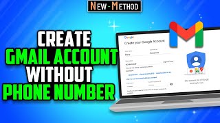 How to Create Gmail Account without phone number in PC/Laptop 2024 ( Step-by-Step )