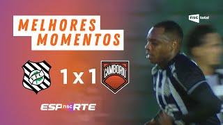 FIGUEIRENSE X CAMBORIÚ MELHORES MOMENTOS | CAMPEONATO CATARINENSE 6ª RODADA