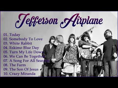 Jefferson Airplane Greatest Hits Full Album - Best Songs of Jefferson Airplane