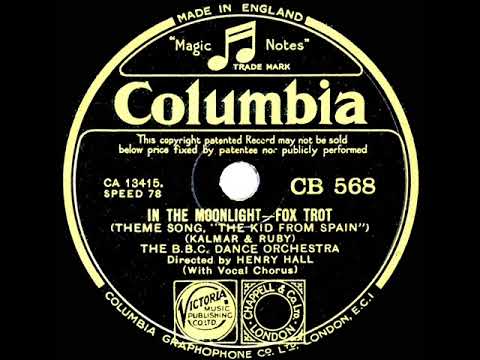 1933 Henry Hall-BBC Dance Orch. - In The Moonlight (Les Allen, vocal)