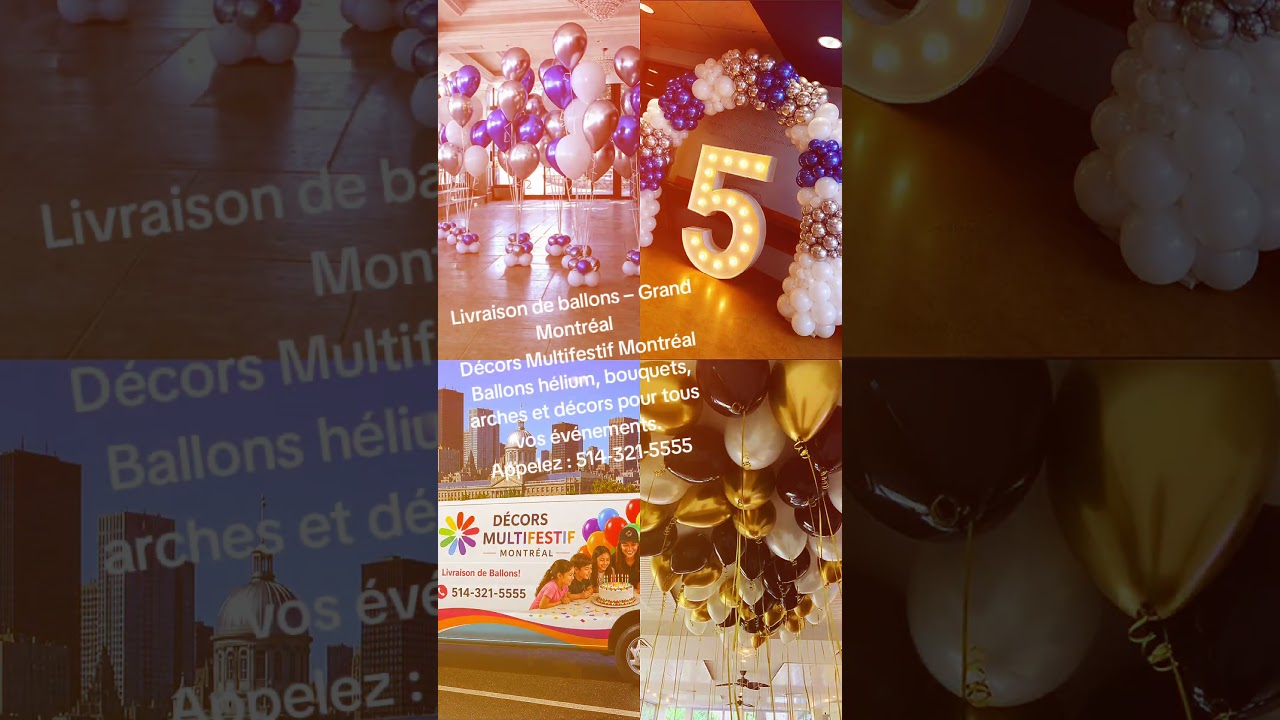 Promotional video thumbnail 1 for Ballon Multifestif Montréal