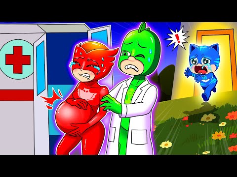 Owlette is Pregnant - Owlette’s Baby is Coming! Catboy's Life Story - PJ MASKS 2D Animation