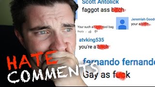 READING YOUR HATE COMMENTS by Evan Shanks