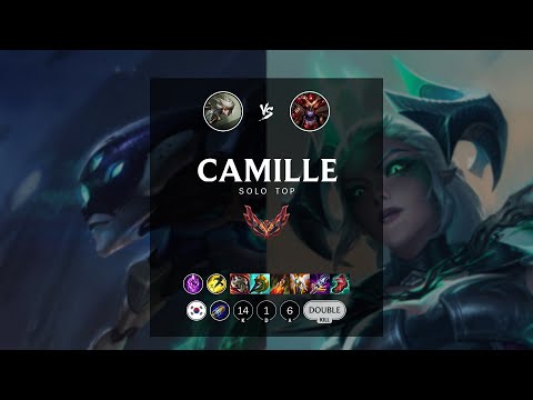 Camille Top vs Shyvana - KR Grandmaster Patch 12.13
