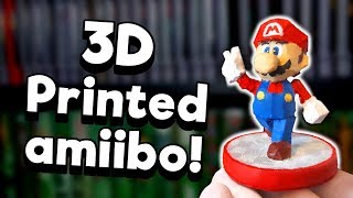 3D-Printed Custom Amiibo - DIY! | Nintendrew