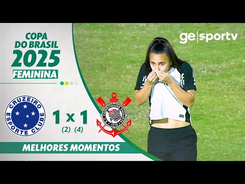 Gols e lances de Cruzeiro x Corinthians