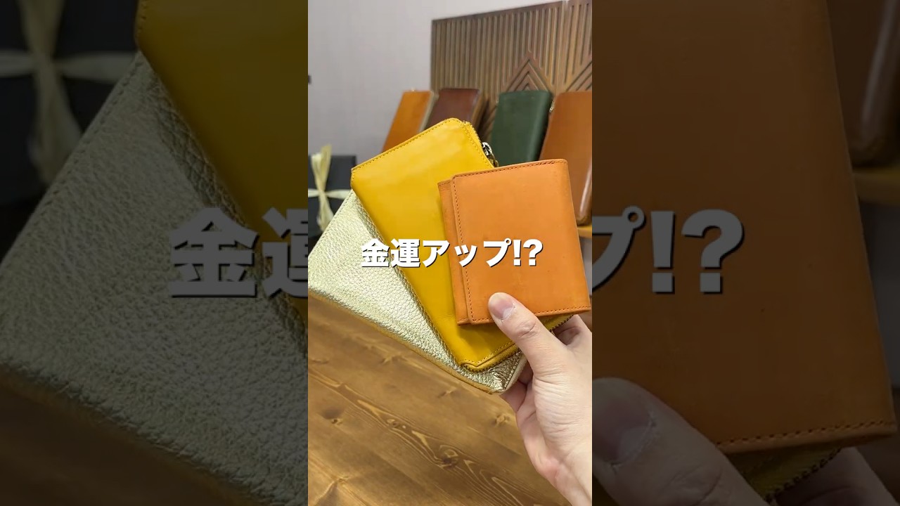 金運アップ!?実用的な春財布をゲットして気持ちも金運も上がるカモ!?な小さい財布3選【ハレルヤの革財布】
