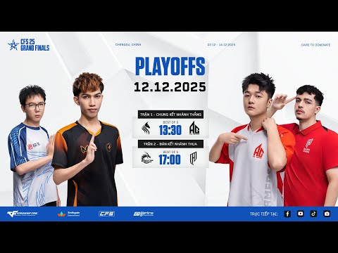 🔴STS x AG - QAD x EP | CFS 2025 GRAND FINALS PLAYOFFS DAY 6