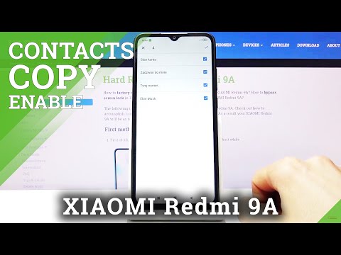 How to Copy Contacts in Xiaomi Redmi 9A – Transfer Numbers