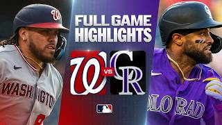 [검증마트]7월21일 워싱턴 콜로라도 MLB 하이라이트