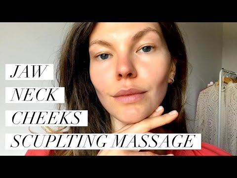 JAW, CHEEK & NECK SCULPTING FACE MASSAGE