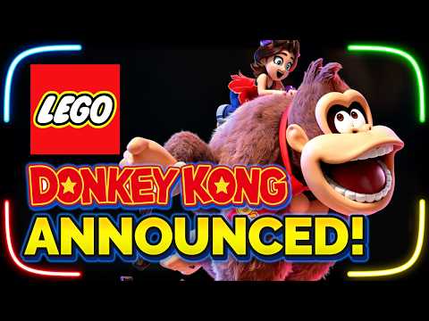 Nintendo Announced LEGO Donkey Kong!