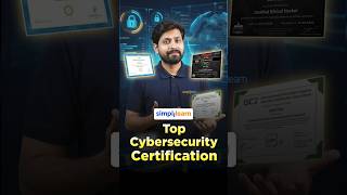 Top Cybersecurity Certifications 2026 | Best Cybersecurity Certifications | #Shorts | #Simplilearn