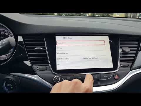 Opel Astra K - Navi 900 IntelliLink - secret menu