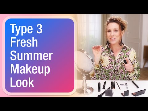Type 3 Fresh Summer Makeup Look