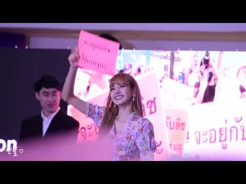 180812 STAY - MOONSHOT X LISA 1st Fan Sign in BKK