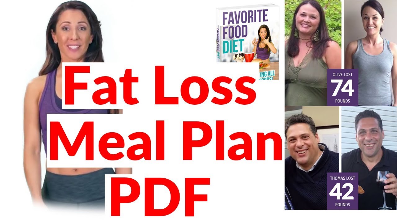 Fat Loss Meal Plan PDF