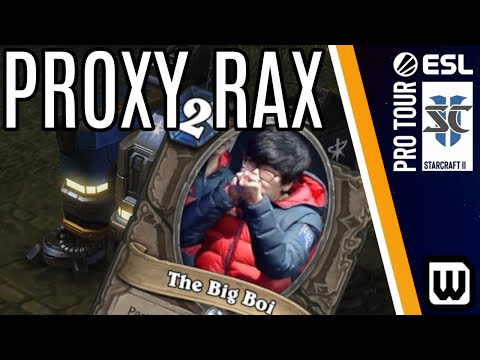 CURE PUTS A BARRACKS IN PARTING'S BASE. (ESL Open Finals Starcraft 2)