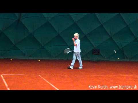 TC EMPIRE Trnava, Slovakia: Kevin Kurtin, backhand, www.tcempire.sk