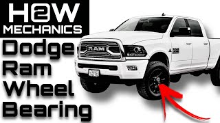 How to Replace Wheel Bearings on a Dodge Ram 2500/3500!