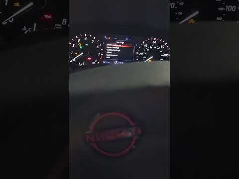 2022 Nissan frontier oil service reset