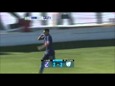 Guillermo Brown (PM) 2 vs Atletico Tucuman 2 - Los Goles!!! Fecha 6 Primera B Nacional 2015