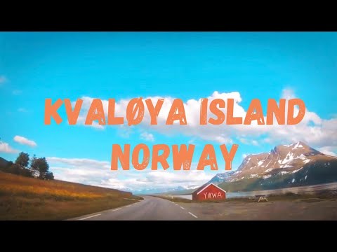 TIMELAPSE DRIVING IN ISLAND OF KVALØYA, 50 KM OUTSIDE OF THE TOWN OF TROMSØ, NORWAY.