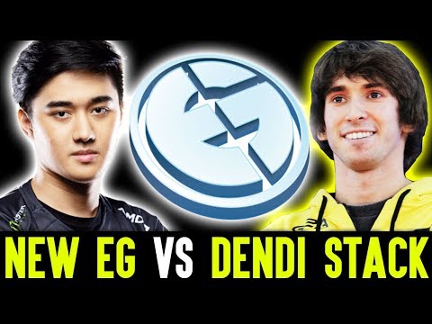 When Dendi Stack Meets Full New Team Eg On Party Ranked - Non-Stop Ganks Dota 2