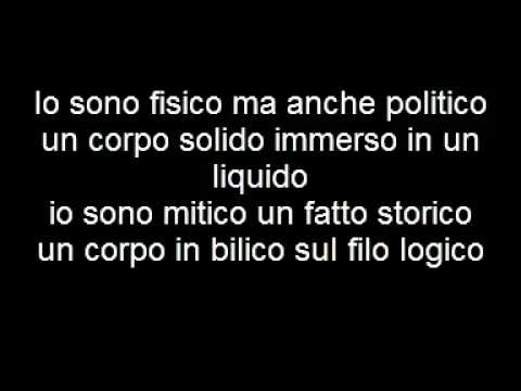 Fisico & politico - Luca Carboni & Fabri Fibra  Testo (Lyrics)