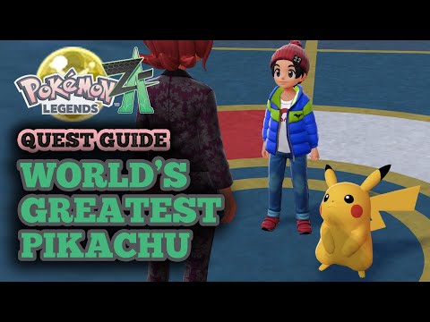 How to Easily Do World's Greatest Pikachu in Pokemon Legends Z-A - Single Pikachu Fight Quest